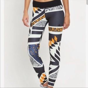 adidas animal print leggings